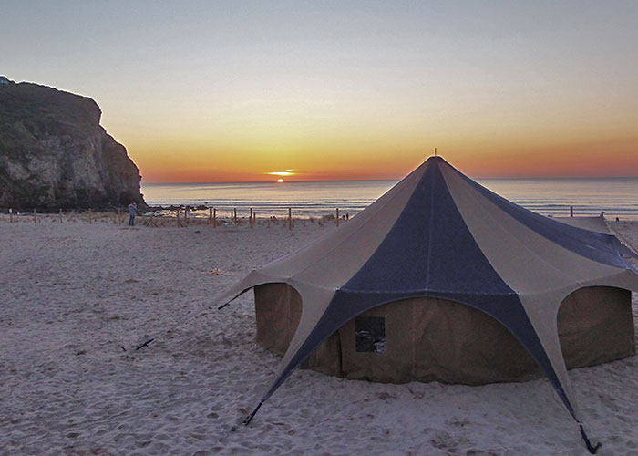 Unique tent hire Cornwall