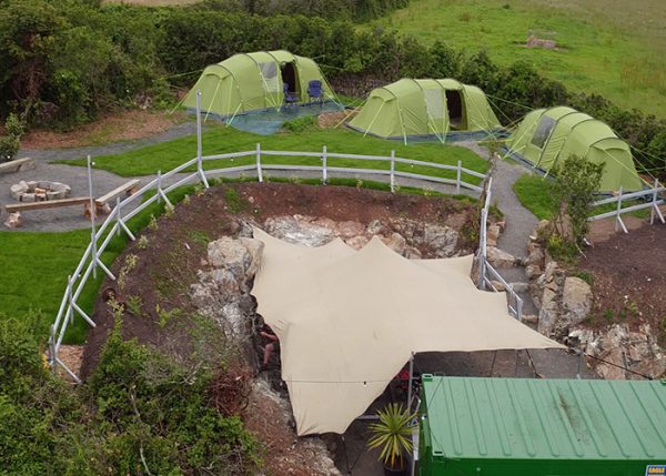 The Dive Project Stretch Tent